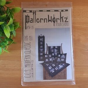 PATTERNWORKZ DESIGN STUDIO Modern Classic Living Room Set Quilting Pattern PW-08